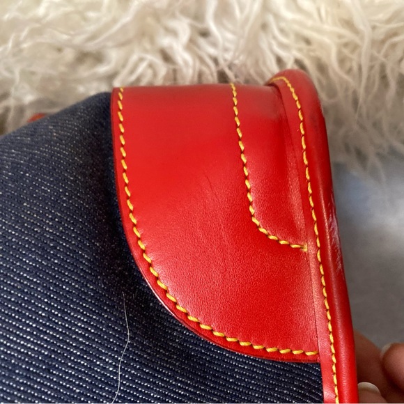 Dooney & Bourke Denim Backpack - Picture 6 of 14